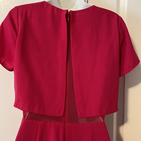 Fuschia Dress size 4 by CeCe - Picture 5 of 7